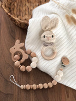 Lade das Bild in den Galerie-Viewer, Greifring Bunny - Creme
